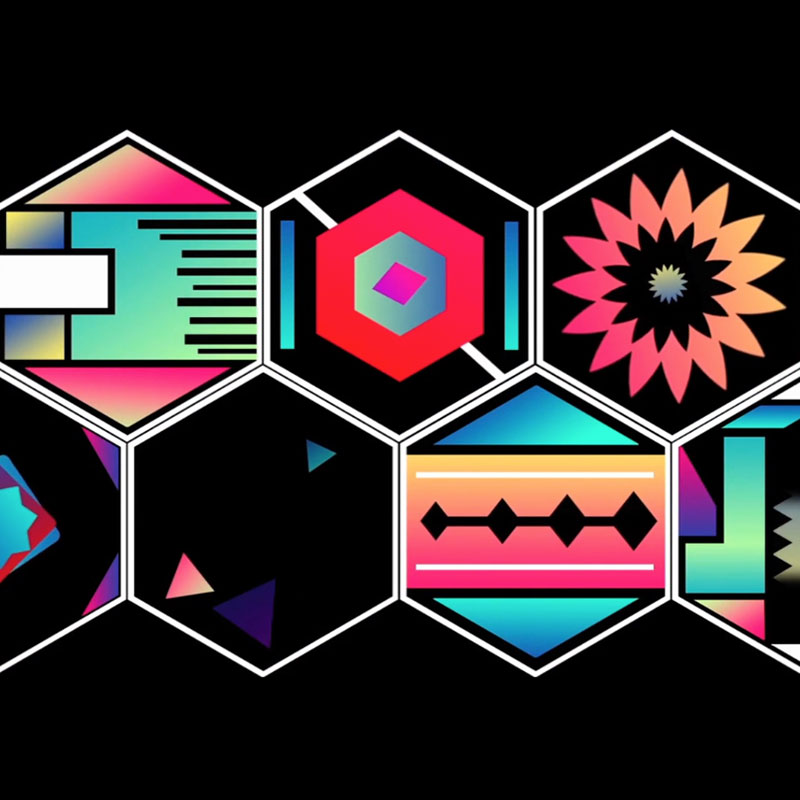 Google / Android MWC Party Animated&nbsp;Visuals